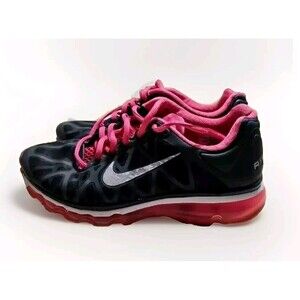 Nike Air Max 429890-006  Running Shoes Womens Sz 7 Pink  Dark Gray Sneakers P15‎